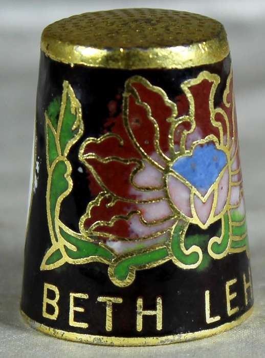 Cloissone thimble - Beth Lehem