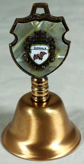 Souvenir copper bell - Sudwala