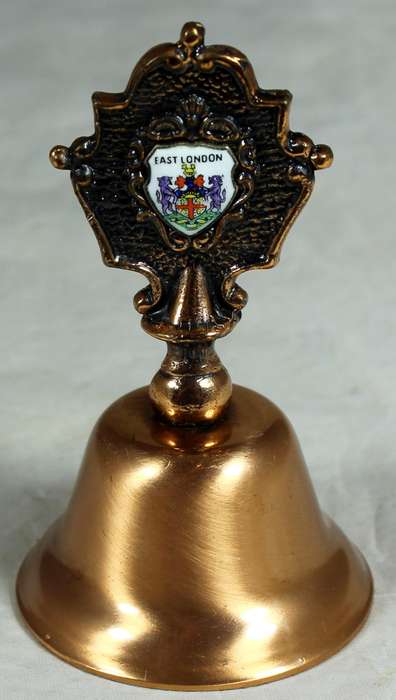 Souvenir copper bell - East London
