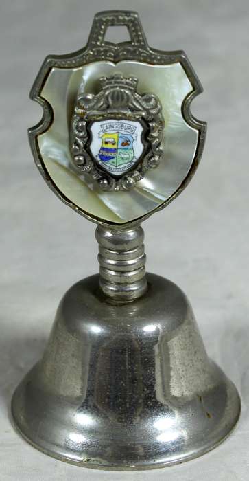 Souvenir silver plated bell - Lainsburg