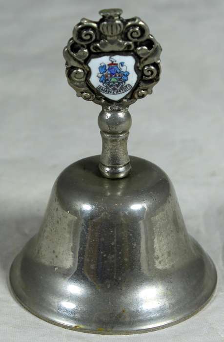 Souvenir silver plated bell - Amanzimtoti