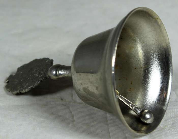 Souvenir silver plated bell - Amanzimtoti