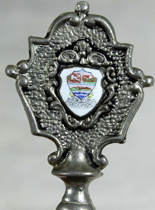 Souvenir silver plated bell - Roodepoort