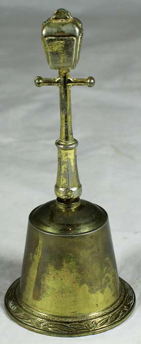Brass bell - Vintage street lamp