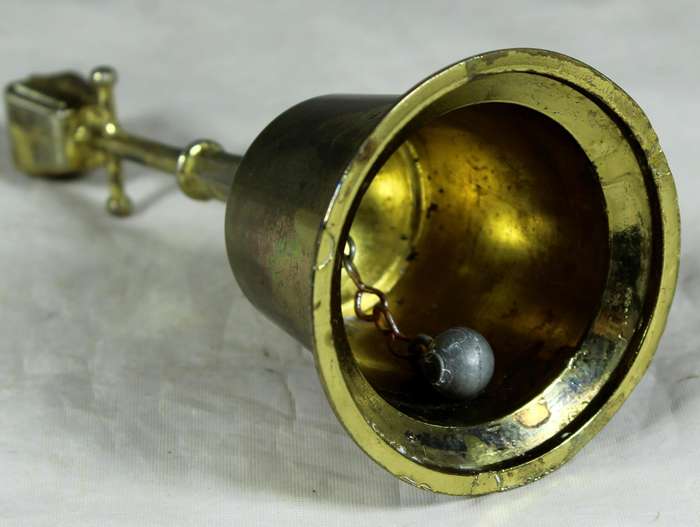 Brass bell - Vintage street lamp