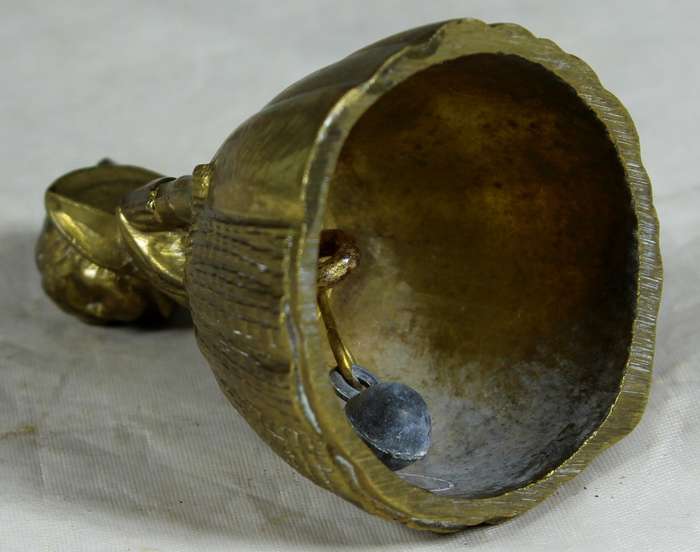 Brass bell - Victorian lady