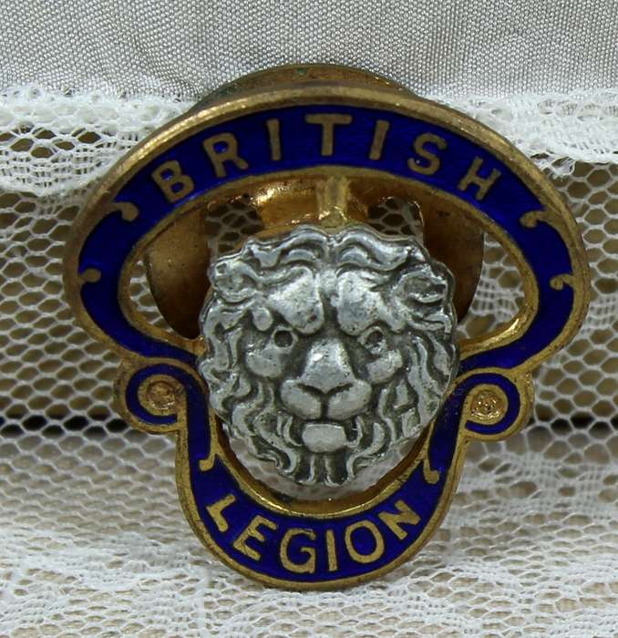 British Legion badges