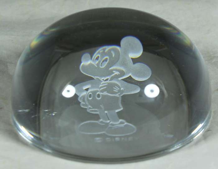 Disney - Mickey Mouse - Glass paperweight