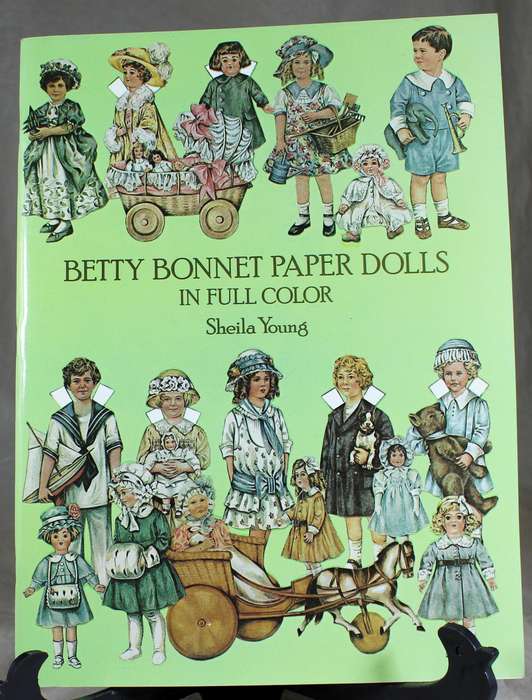 Betty Bonnet paper dolls book