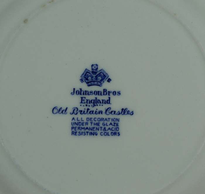 Johnson Bros - old Britain castles - side plate