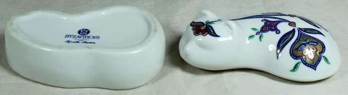 Elizabeth Arden - Byzantium - Cat trinket bowl