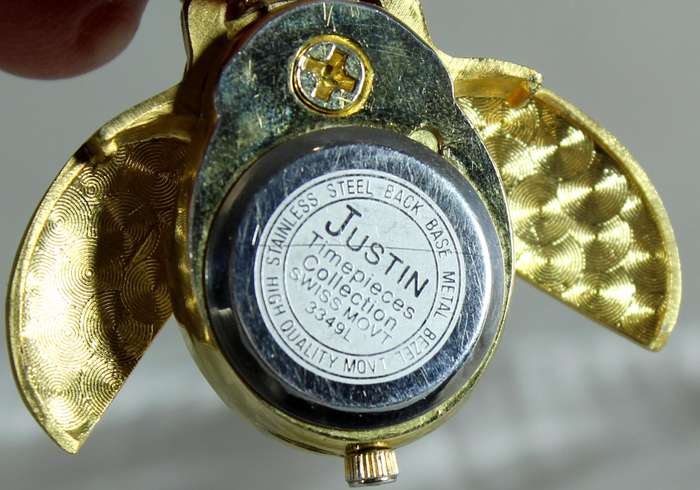 Justin Pendant - watch in beetle shape