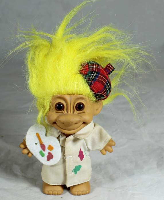 Russ troll - Scottish artist
