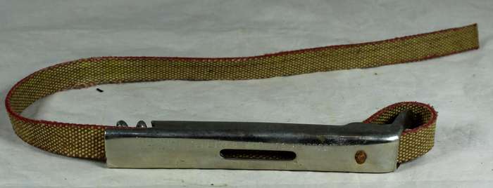 Vintage bottle opener with adjustable strap