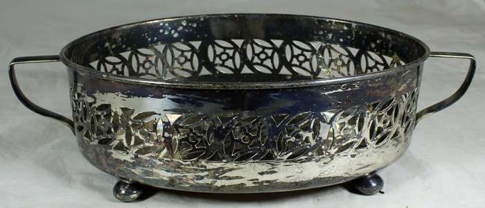 Silver plated bowl