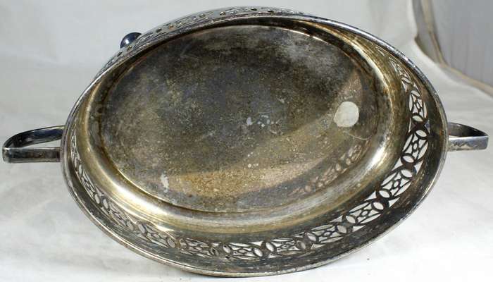 Silver plated bowl