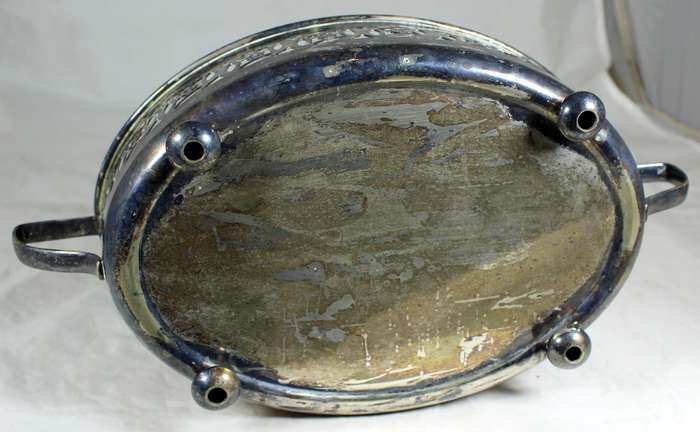 Silver plated bowl