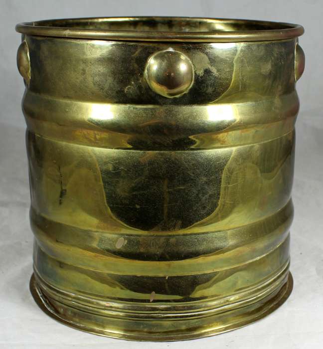 Brass flower pot