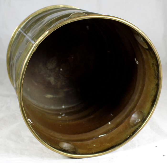 Brass flower pot