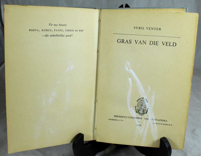 Gras van die veld - Sybil Venter