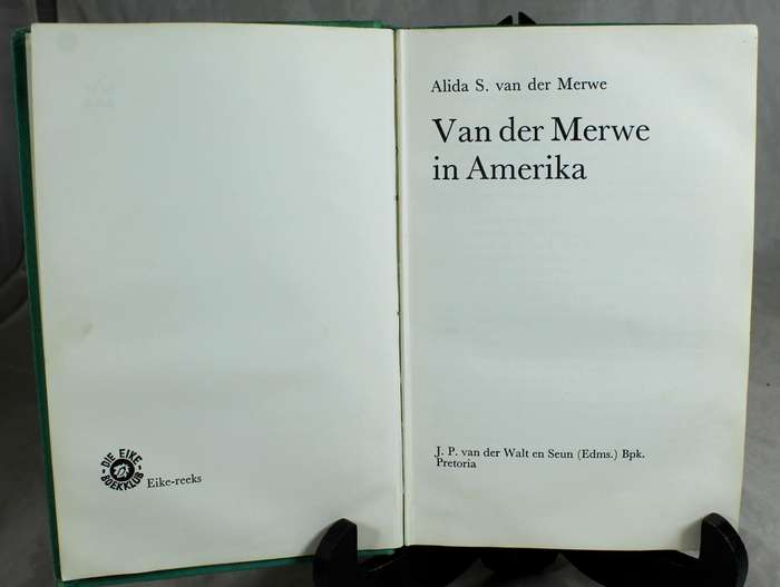 Van der Merwe in Amerika - AS v/d Merwe