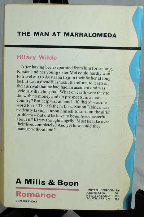 The man of Marralomeda - H Wilde - Mills & Boon