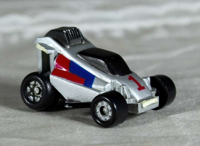 Micro Machines - Funrise - Jet Racer buggy #1 Silver