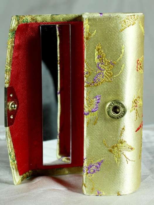 Lipstick holder with mirror