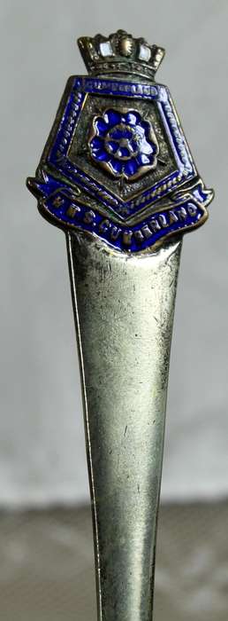 Union castle - HMC Cumberland pickle fork