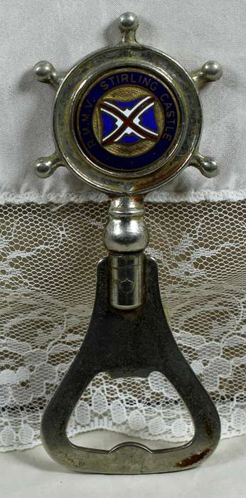 Union castle - RMMV Stirling Castle bottle opener