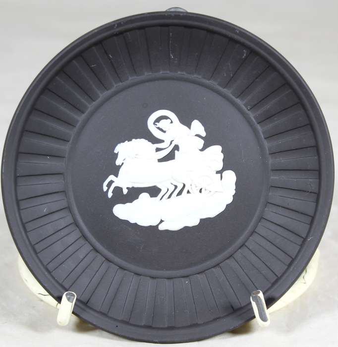 Black Wedgewood - Small display plate