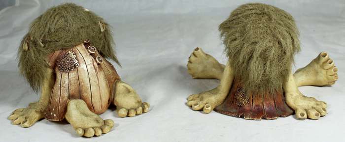 Pair of troll kids