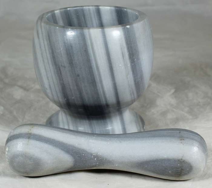 Marble mortar & Pestal