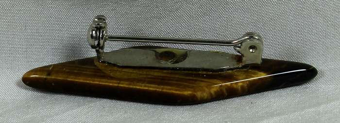 Tiger eye broach