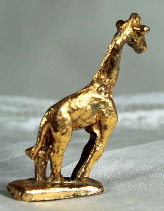 Miniature copper plated - Giraffe