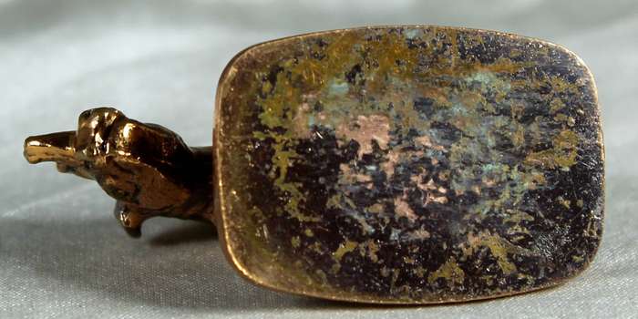 Miniature copper plated - Rhino