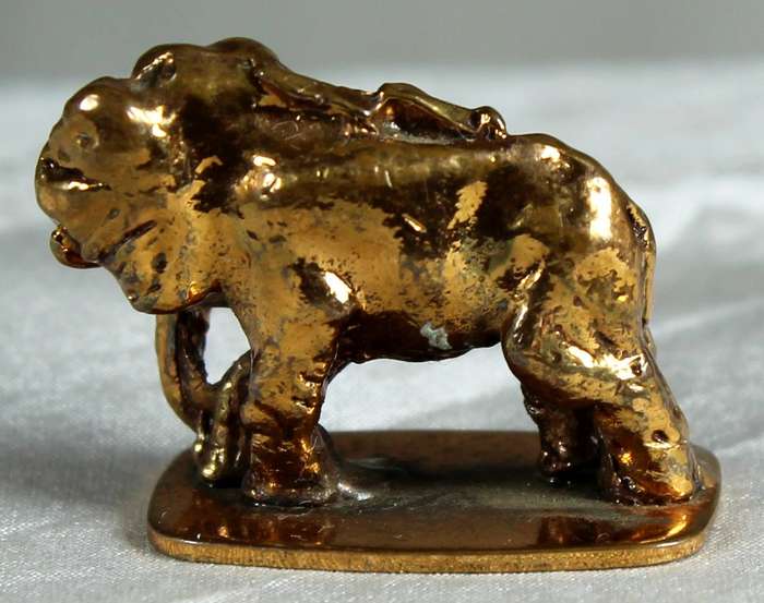 Miniature copper plated - Elephant