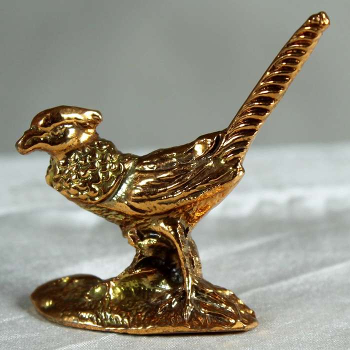Miniature copper plated - Pheasant