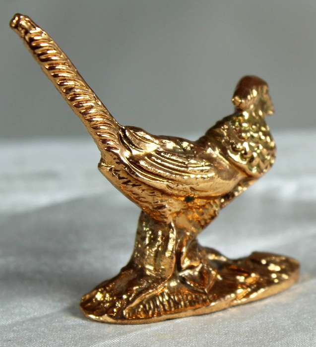 Miniature copper plated - Pheasant