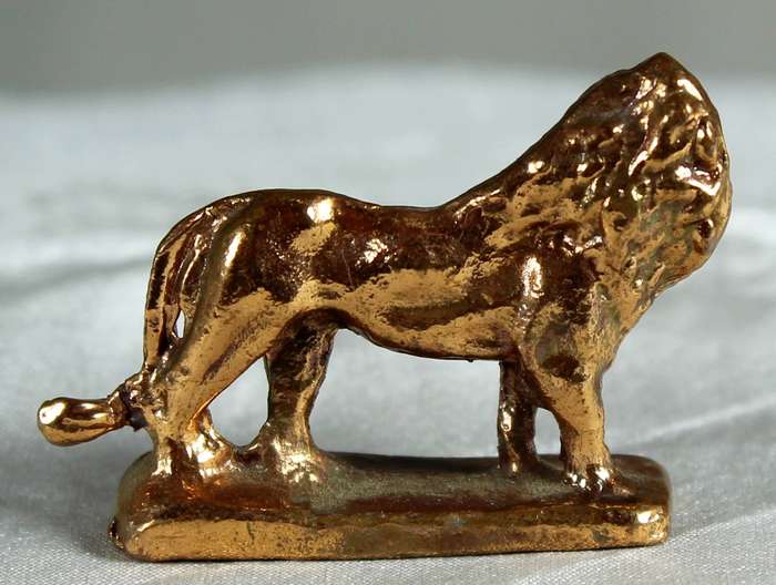 Miniature copper plated - Lion