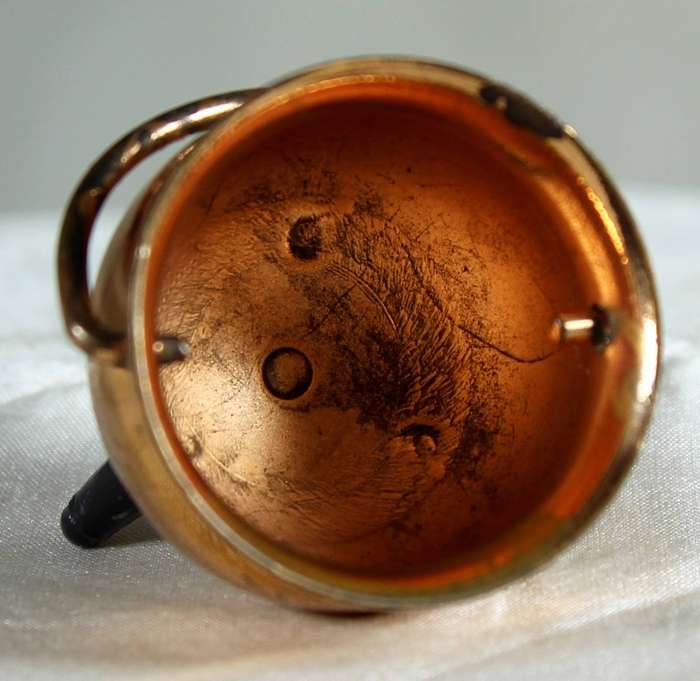 Miniature copper Tri-pot