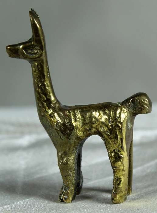 Miniature brass - Llama
