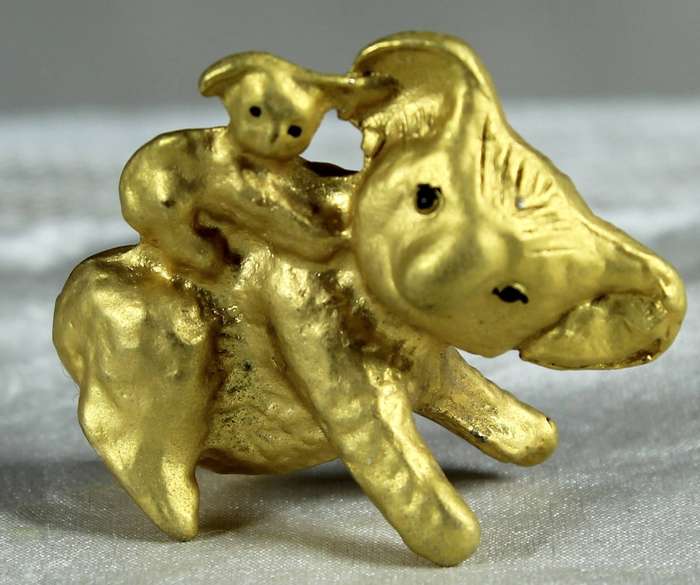 Miniature plated metal - Koala