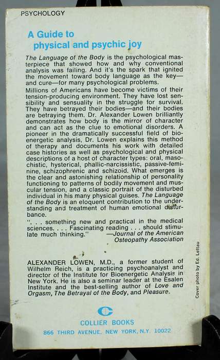 The language of the body - A Lowen