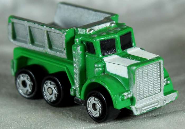 Micro Machines - Charm Max - Green Dump Truck