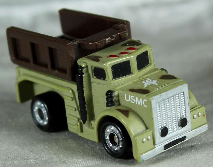 Micro Machines - Charm Max - Brown Dump Truck
