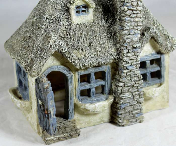 Large model of ancient cottage