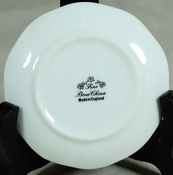 Small display plate - Fine bone China - Brown cat