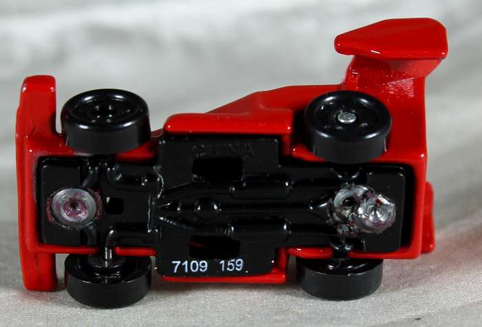 Micro metal body - red racer