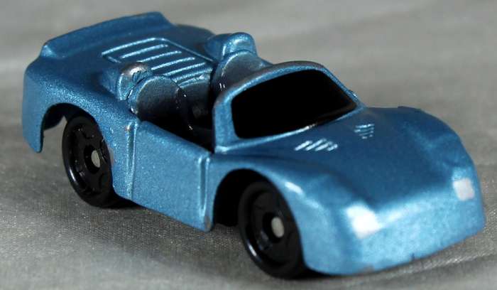 Micro metal body - blue Ferrari